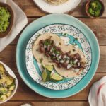 baked flatbread on plate